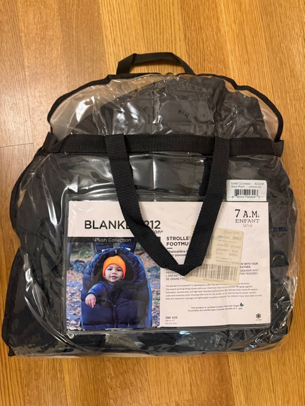 7 A.M. Enfant Blanket 212 Evolution Stroller Bunting NWT